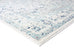 Noor Blue and Ivory Traditional Distressed Rug