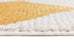 Agatha Ivory and Yellow Checkered Runner Rug