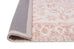 Aria Pink and Ivory Floral Transitional Rug