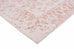 Aria Pink and Ivory Floral Transitional Rug