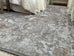 Ava Grey and Gold Traditional Distressed Washable Rug