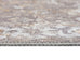Ava Grey and Gold Traditional Distressed Washable Rug