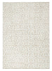 Ayat Beige Cream Indoor Outdoor Washable Rug