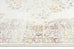 Aysha Pink Yellow and Grey Traditional Medallion Runner Rug