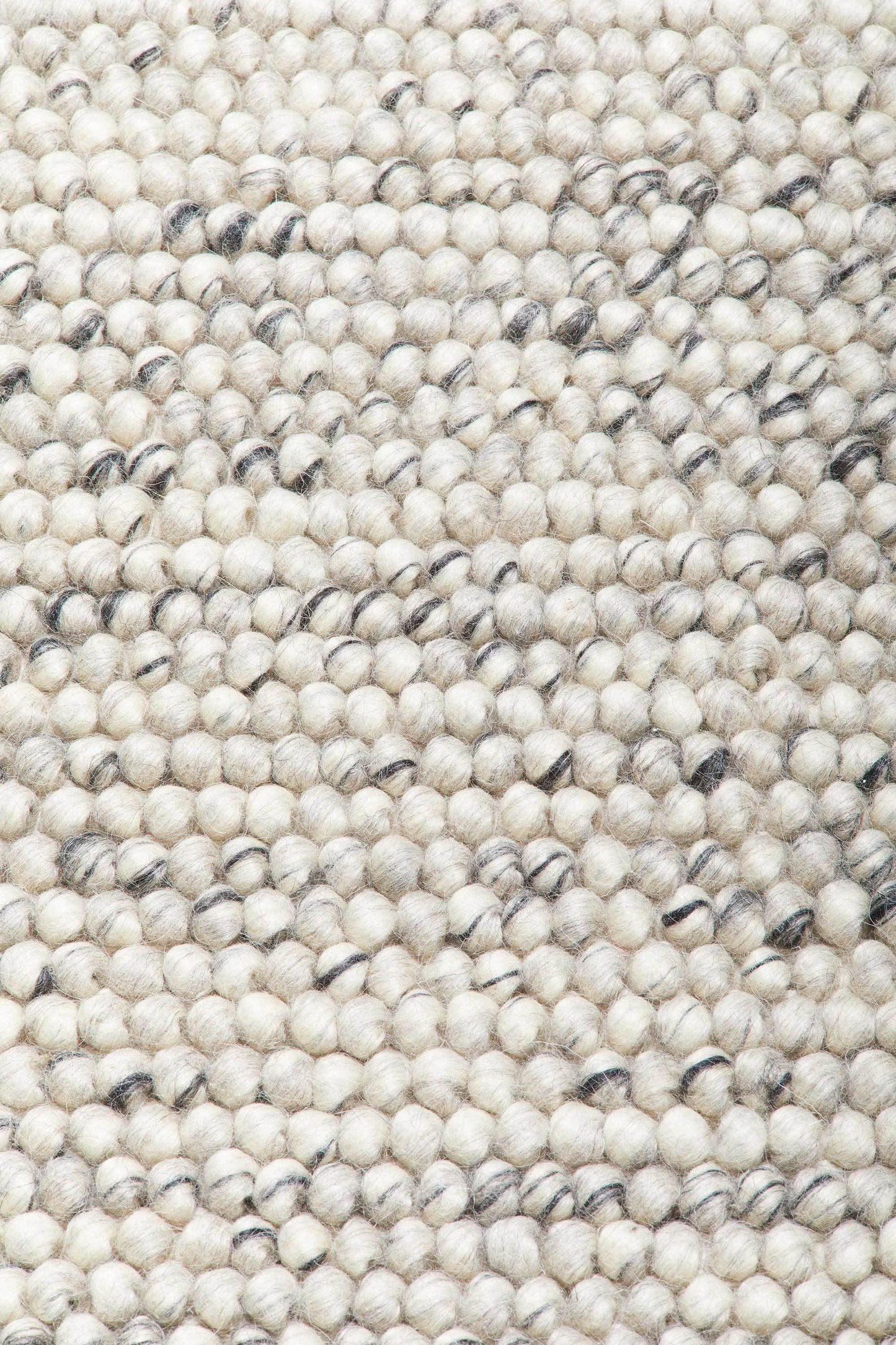 Azizah Marble Grey Looped Wool Rug