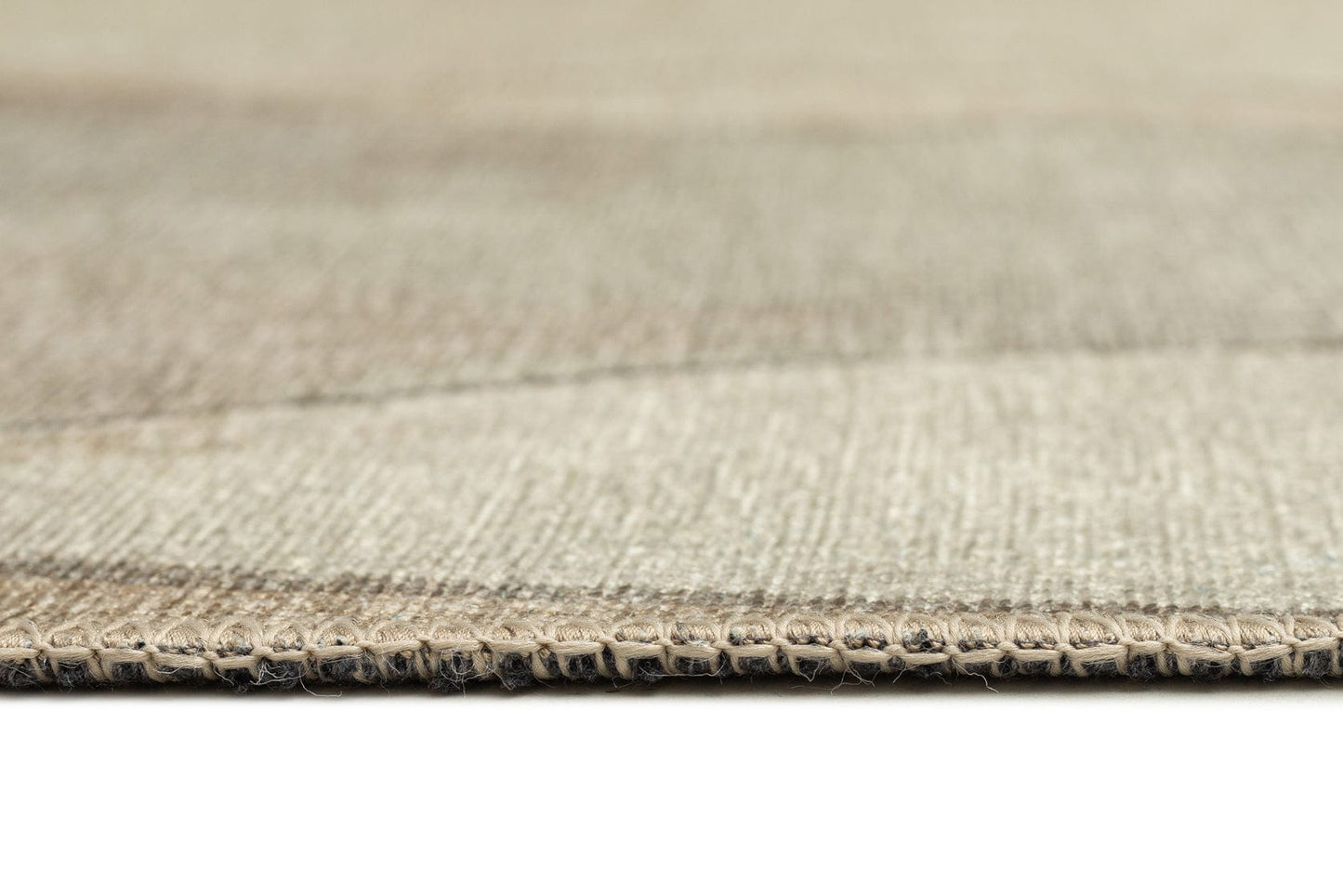 Azra Grey and Beige Abstract Washable Rug