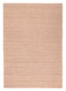 Briony Peach Flatweave Jute and Cotton Rug