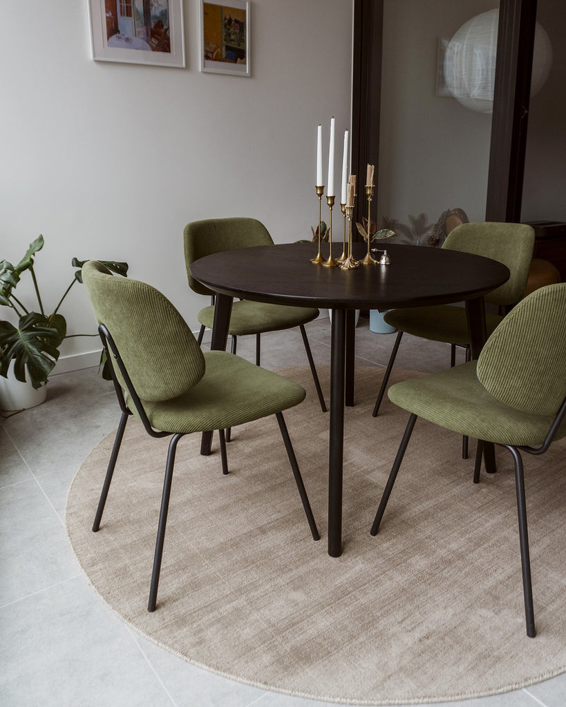 Codie Beige Handwoven Round Rug