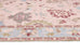 Dakota Blue and Pink Bordered Floral Rug