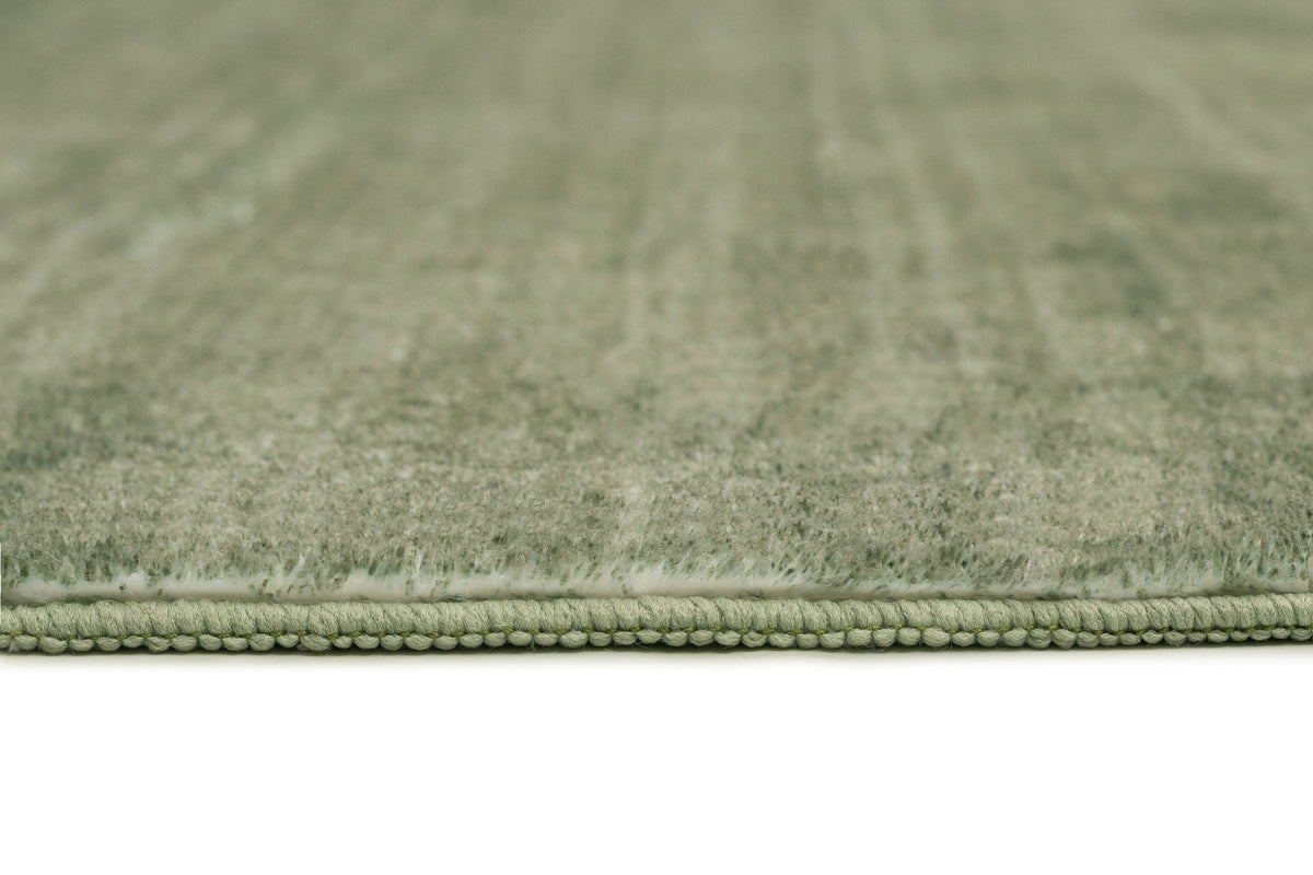 Elena Green Minimal Washable Rug