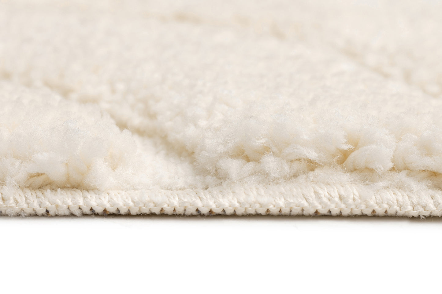 Elif Ivory Geometric Rug