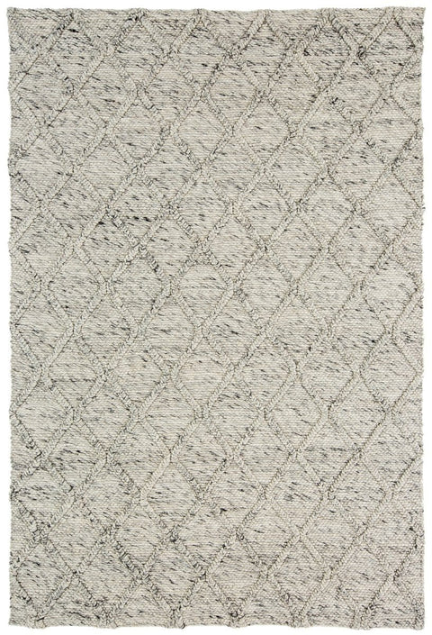 Ella Grey Marble Wool Rug