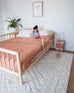 Elle Ivory Cream Diamond Tribal Textured Rug
