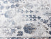 Elletra Cream And Navy Floral Motif Runner Rug