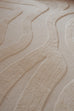 Eniko Abstract Cream Washable Wool Rug