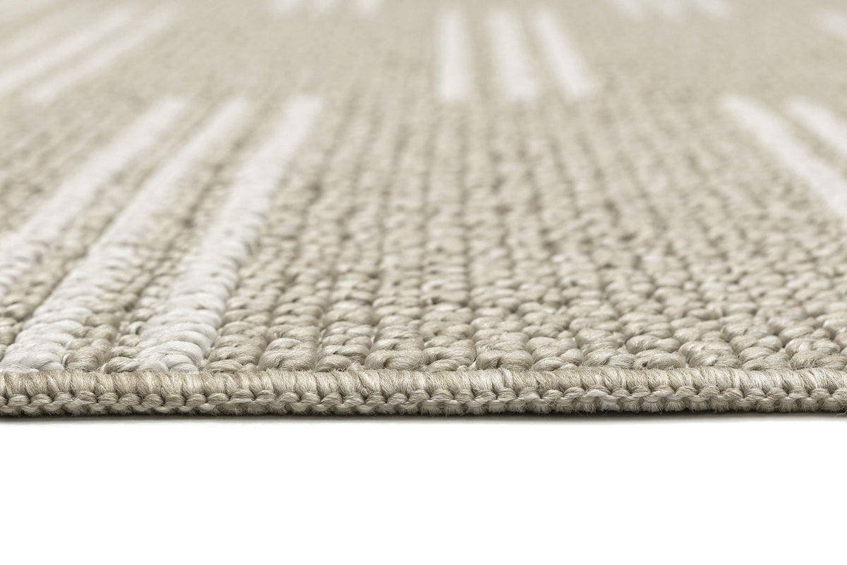 Ennaji Grey Indoor Outdoor Runner Rug