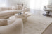 Ernestine Ivory Shag Rug