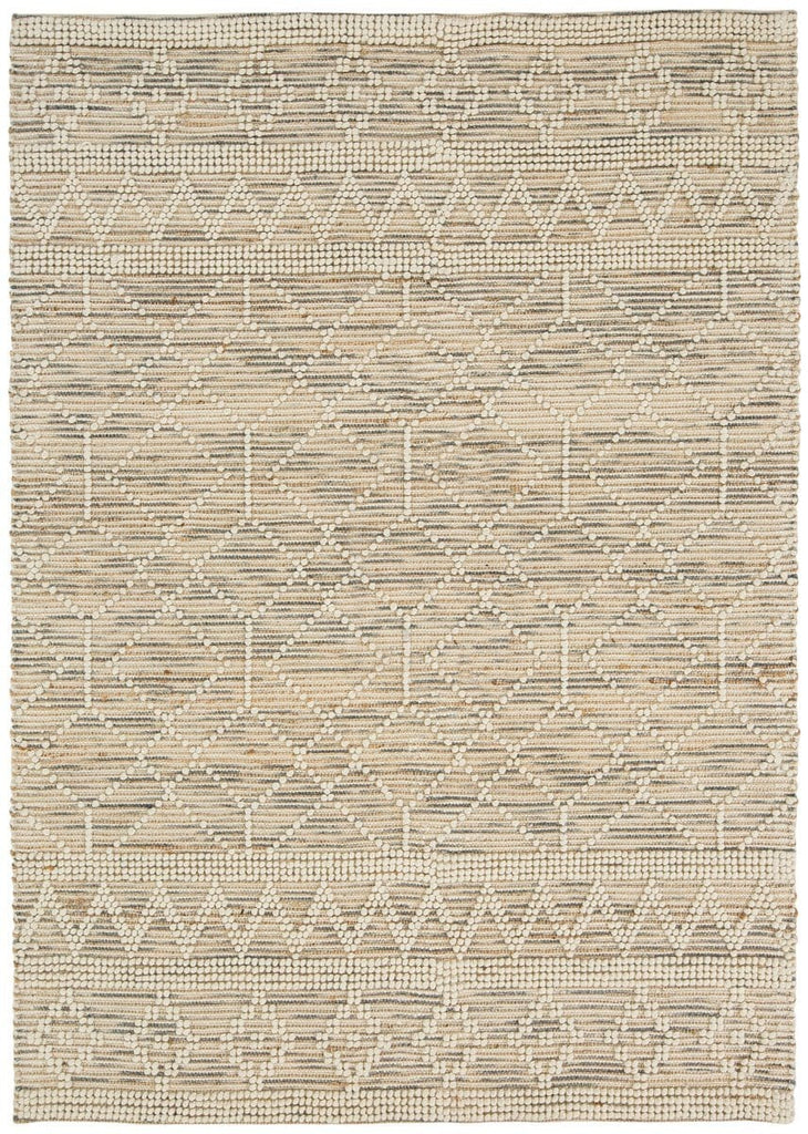Esme Grey Wool and Hemp Rug