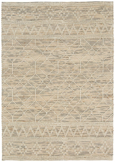 Esme Grey Wool and Hemp Rug