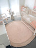 Esperance Pink Hand-Braided Round Jute Rug
