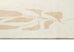 Eugenie Neutral Botanical Border Washable Rug