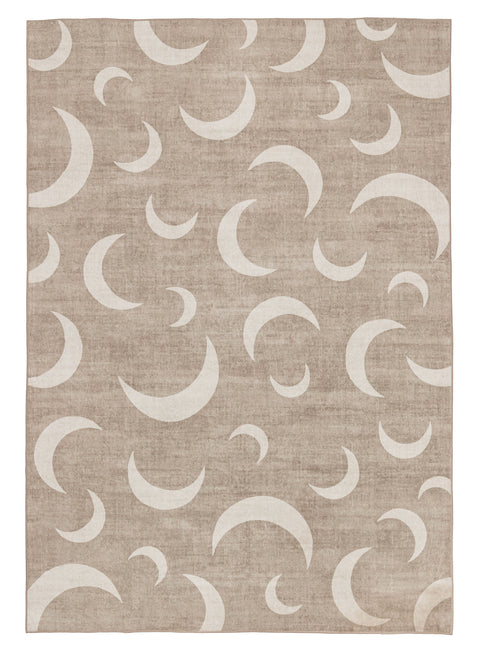 Finaya Grey Moon Washable Rug