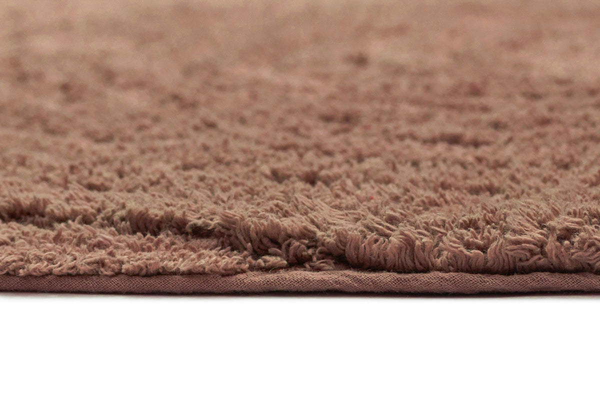 Francia Caramel Half Arch Cotton Bath Mat