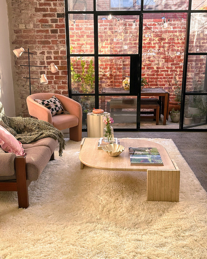 Gabbi Cream Shag Rug