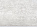 Gabriella Grey and Ivory Distressed Floral Rug