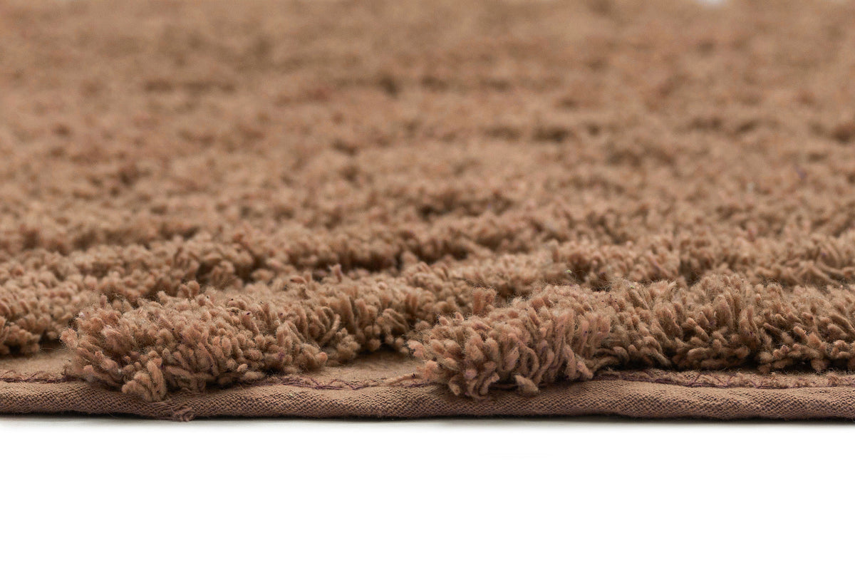 Garnet Caramel Arch Cotton Bath Mat