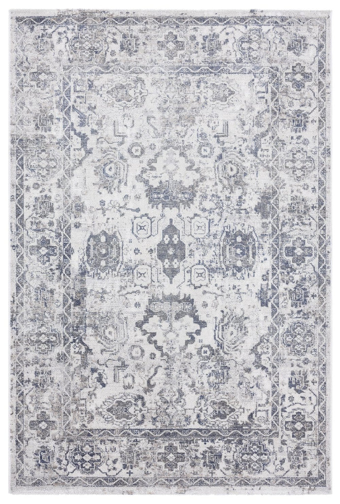 Iman Blue and Grey Transitional Rug