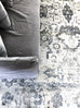 Iman Blue and Grey Transitional Rug