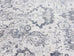 Iman Blue Ivory and Stone Grey Transitional Distressed Runner Rug