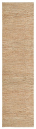 Raven Natural Tan Braided Jute Runner Rug