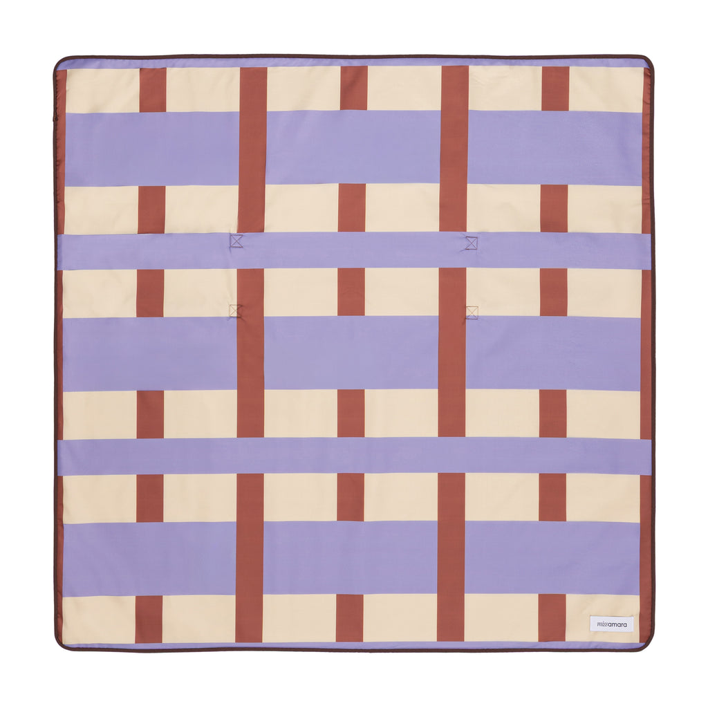 Isandro Lavendar and Sand Beach Mat