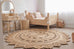Jayde Natural Hand Woven Round Jute Rug