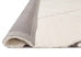 Kayla Cream and Charcoal Grey Tribal Shag Rug