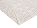 Kira Diamond Detail Textured Rug