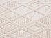 Kira Diamond Detail Textured Runner Rug