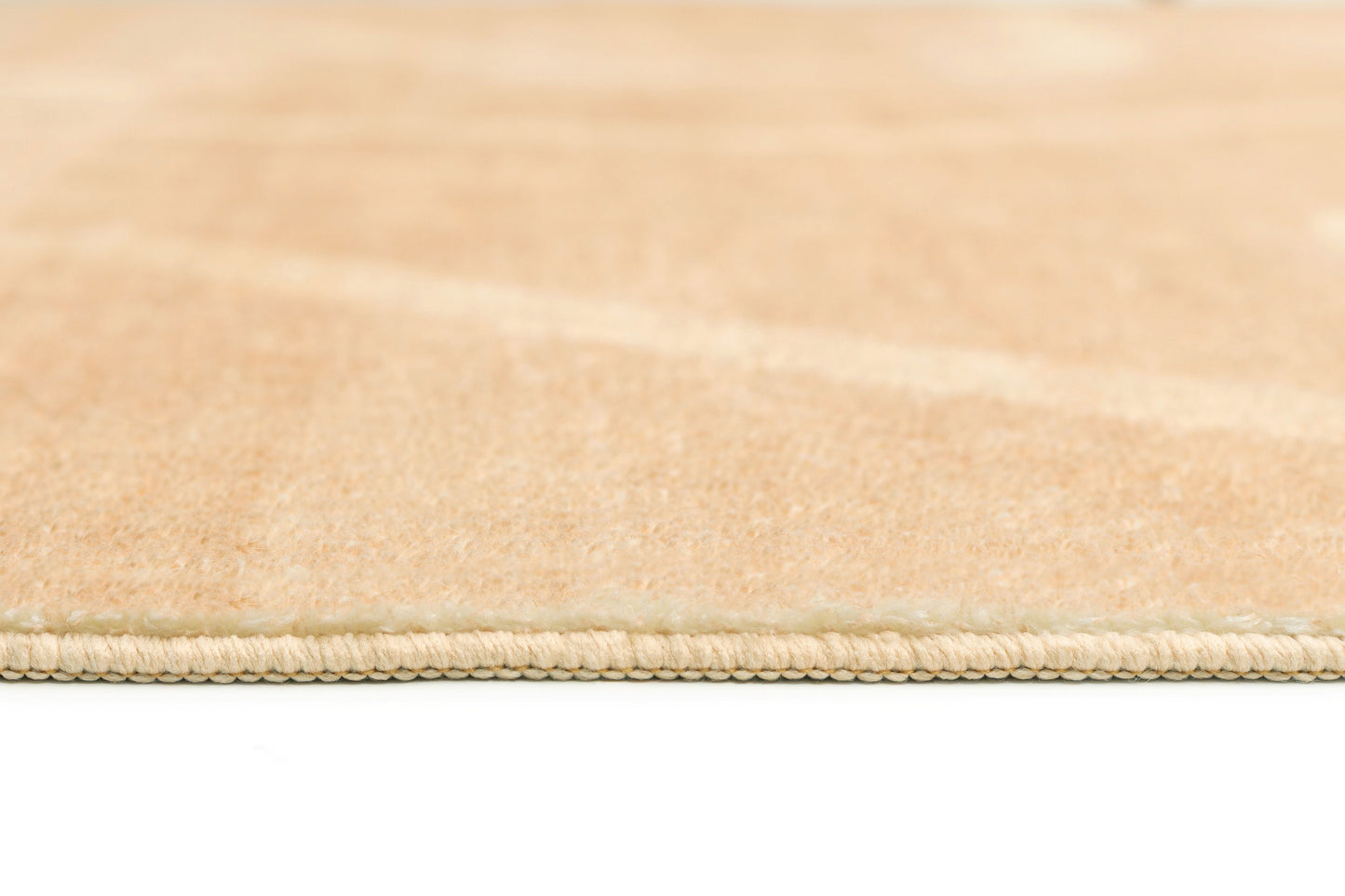 Larsa Beige and Light Beige Abstract Washable Rug