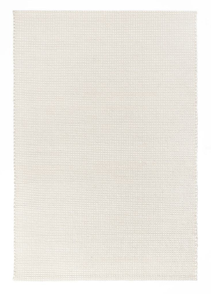 Larvic Ivory Chunky Wool Rug