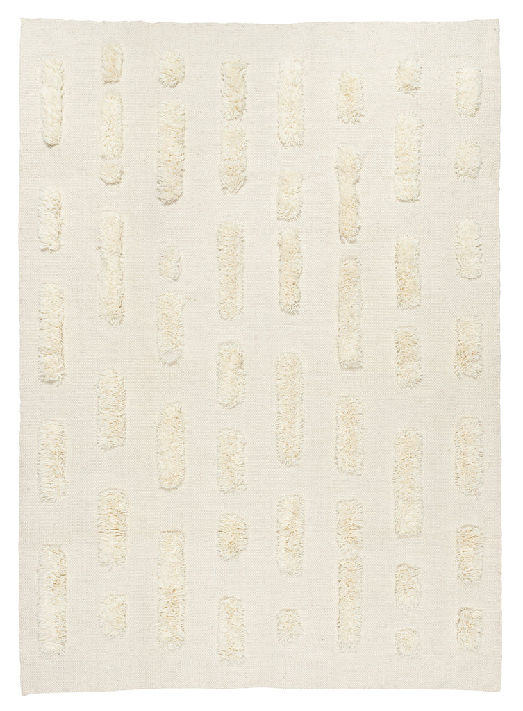 Lauren Cream Tufted Wool Rug