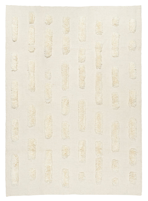 Lauren Cream Tufted Wool Rug