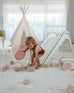 Lauren Cream Tufted Wool Rug