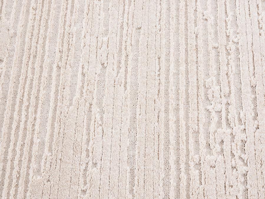 Leilani Ivory Cream Textured Runner Rug