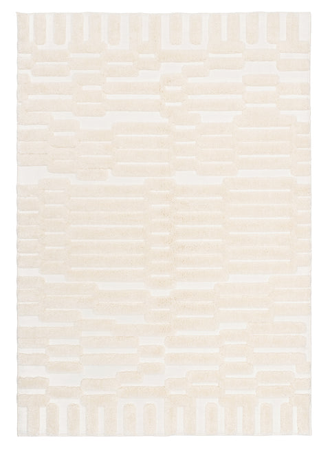 Leneisy Ivory Abstract Rug