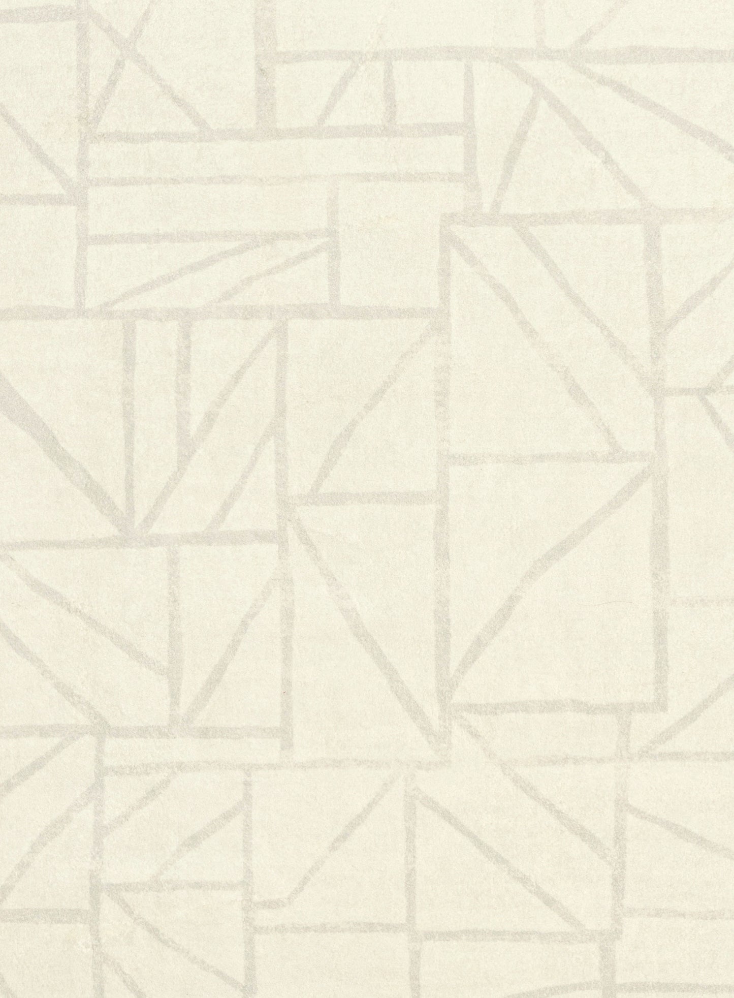 Luca Grey Cream Geometric Washable Rug