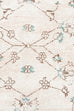 Luna Blue and Pink Floral Round Rug