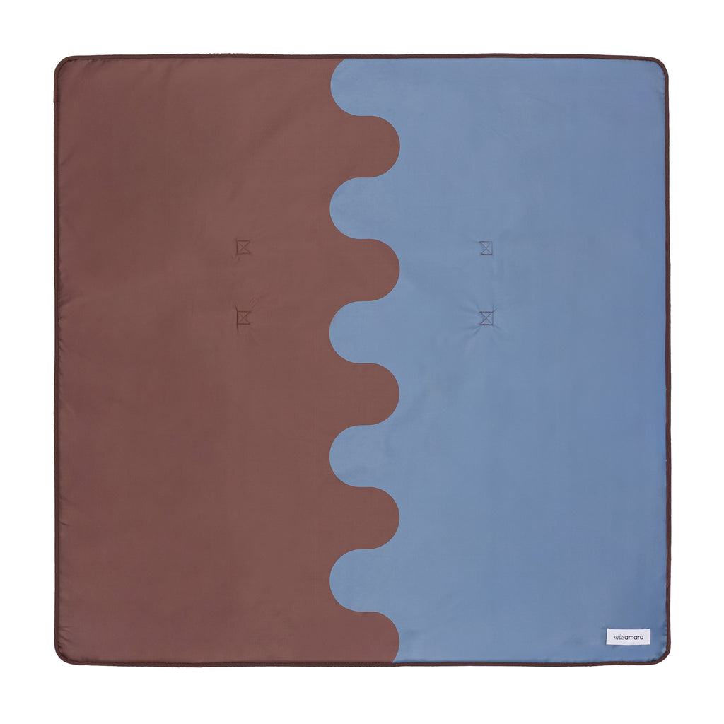 Luva Ocean and Chocolate Beach Mat