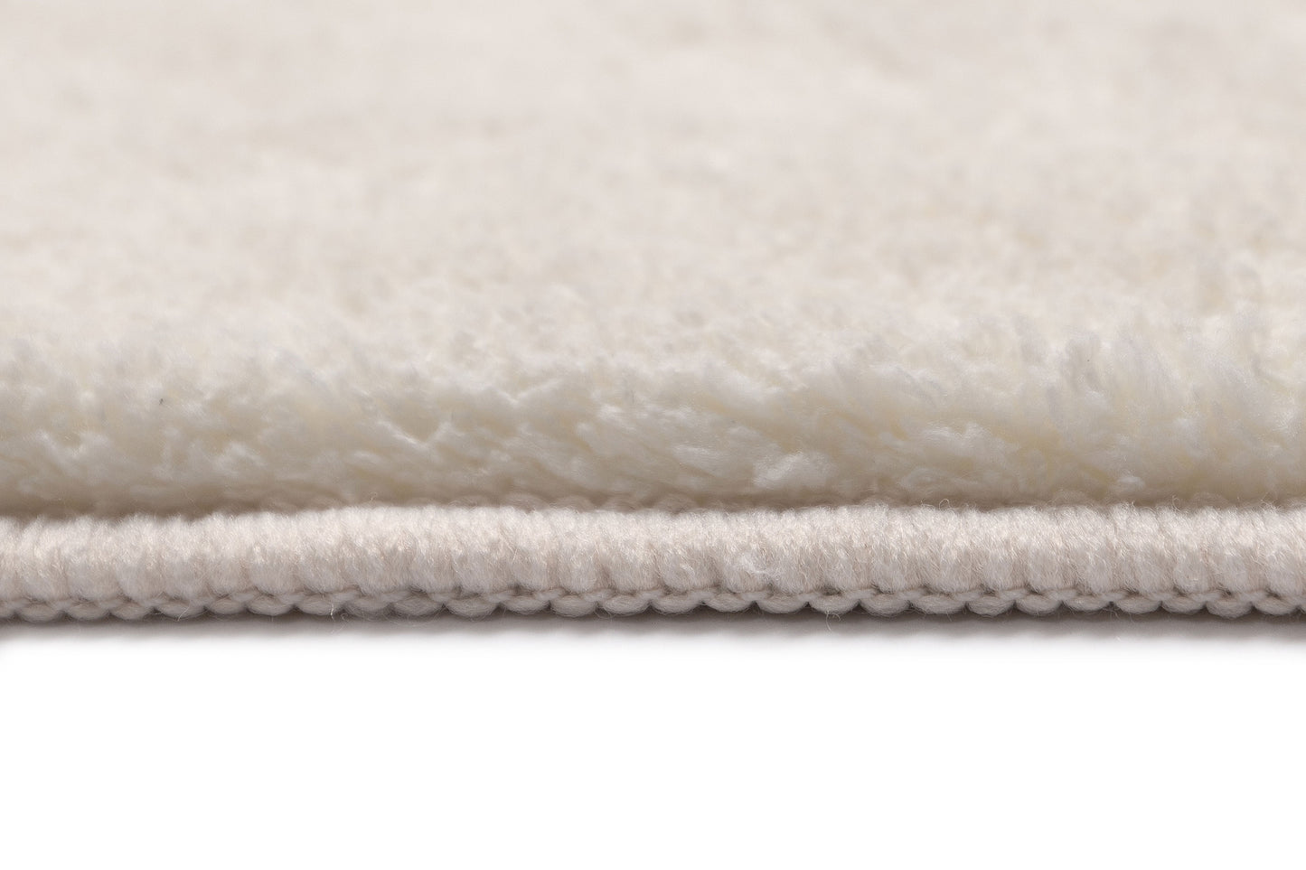 Lyra Ivory and Brown Diamond Stripe Washable Rug